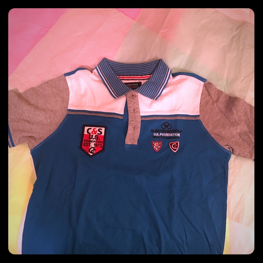 Crisp and sporty men's polo
